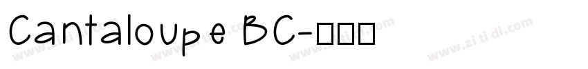 Cantaloupe BC字体转换